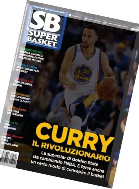 Superbasket – Aprile 2016 Cover