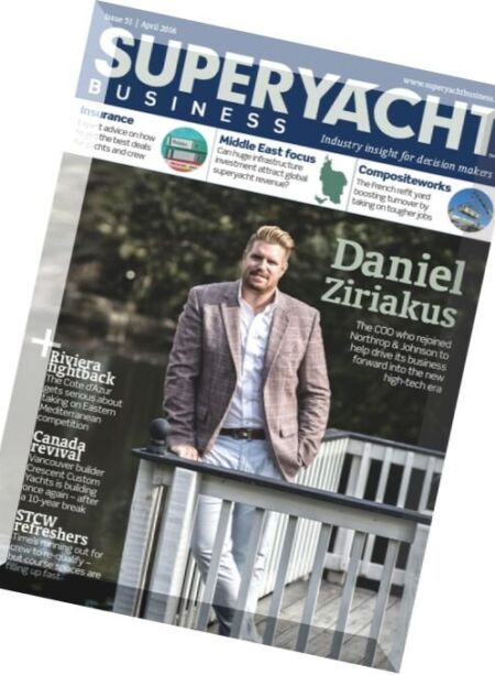 Superyacht Business – April 2016 Cover