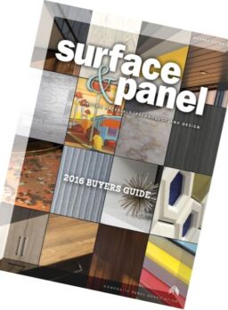 Surface & Panel – Buyers Guide 2016