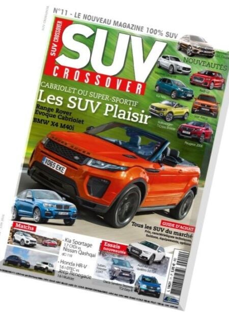 Suv Crossover – N 11, Mai-Juin 2016 Cover