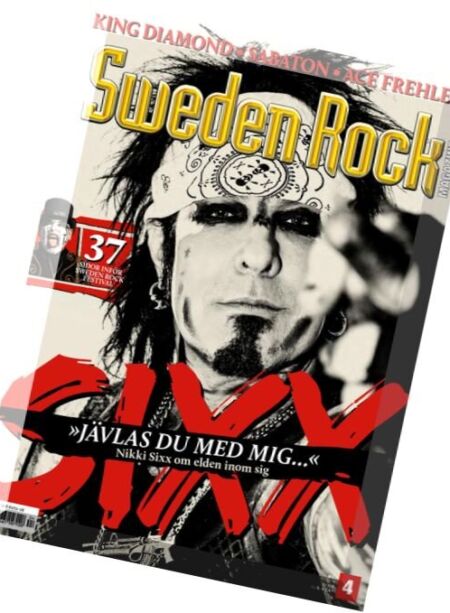 Sweden Rock – Maj 2016 Cover