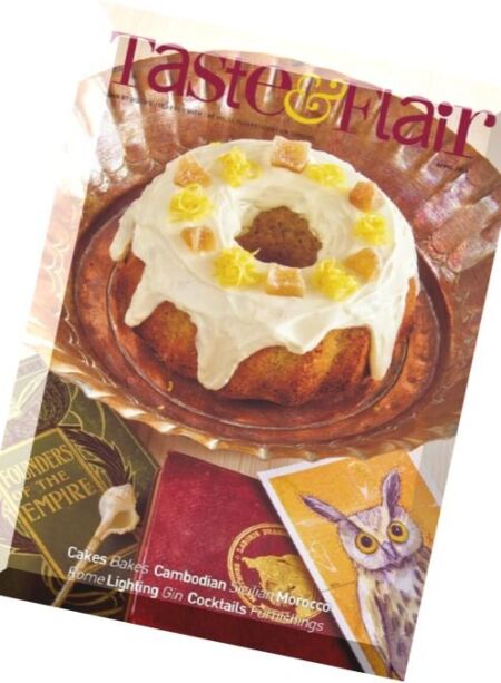 Taste & Flair – April 2016 Cover