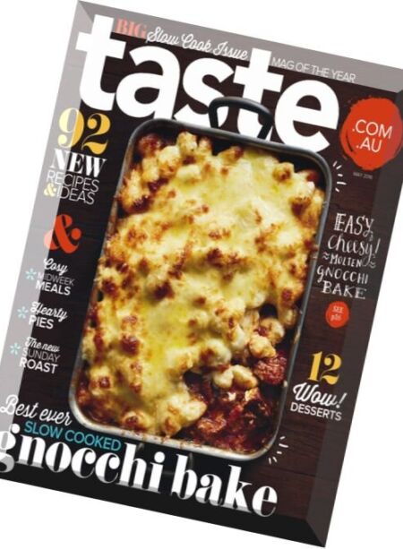 Taste.com.au – May 2016 Cover