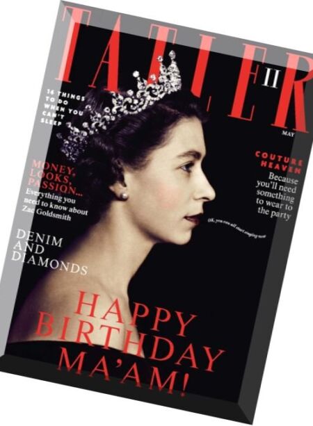 Tatler UK – May 2016 Cover