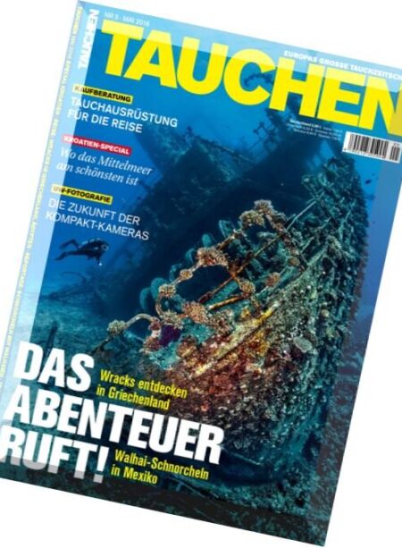 Tauchen – Mai 2016 Cover