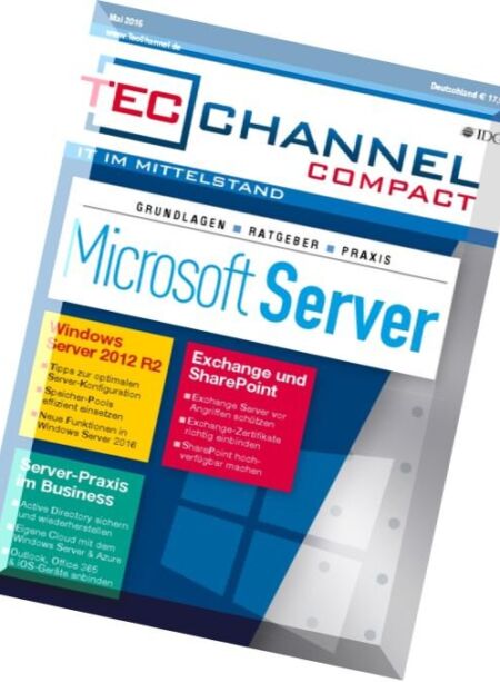 Tecchannel Compact – Mai 2016 Cover