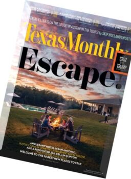 Texas Monthly – May 2016