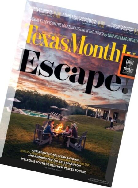 Texas Monthly – May 2016 Cover