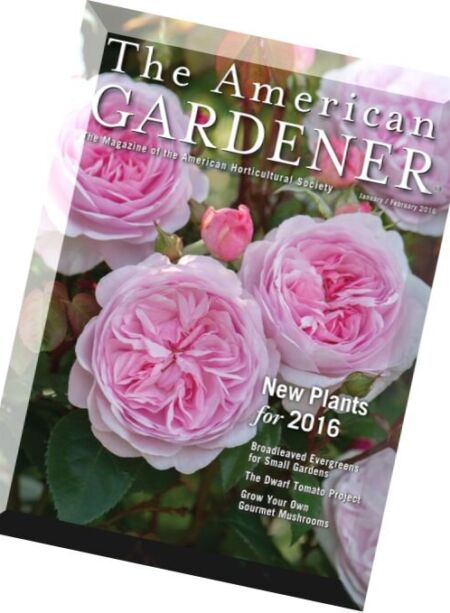 The American Gardener – January-February 2016 Cover