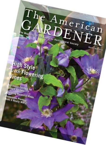 The American Gardener – March-April 2016 Cover