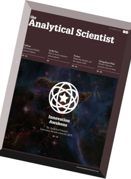 The Analytical Scientist – December 2015 Cover
