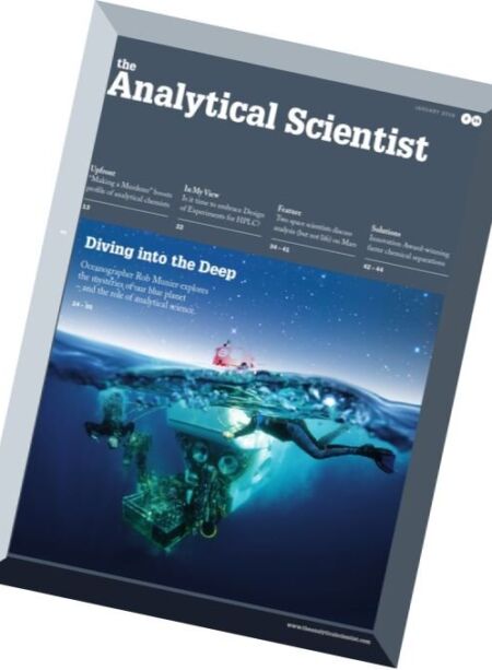 The Analytical Scientist – January 2016 Cover