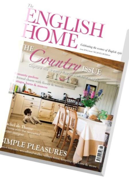 The English Home – June 2016 Cover