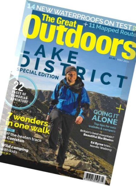 The Great Outdoors – May 2016 Cover