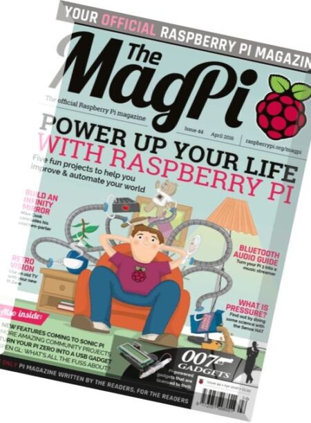 The Magpi – April 2016 Cover