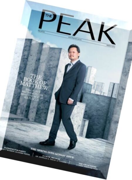 The Peak Malaysia – March 2016 Cover