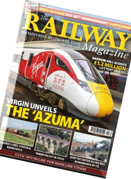 The Railway Magazine – April 2016 Cover