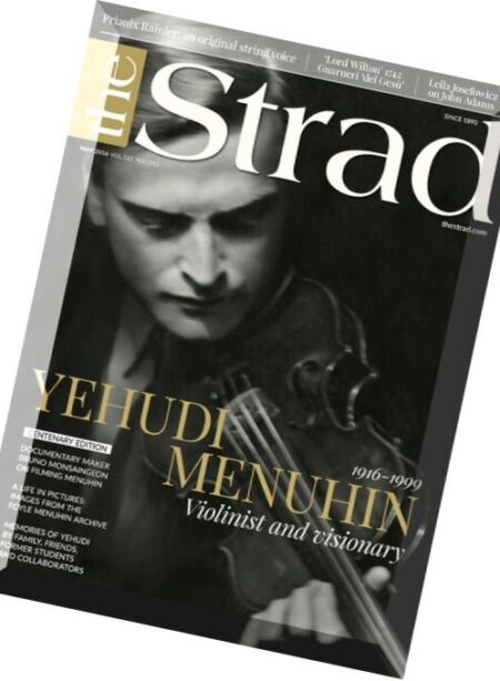 The Strad – May 2016 Cover