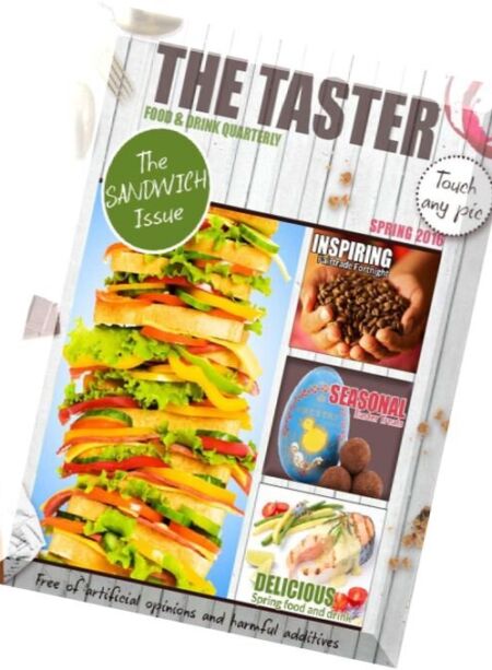 The Taster – Spring 2016 Cover