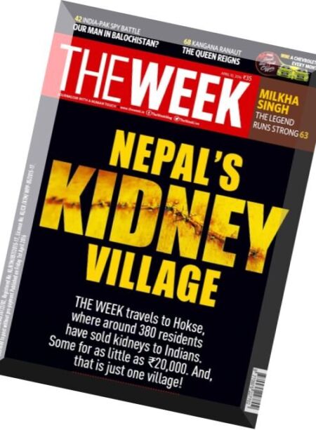 The Week India – 10 April 2016 Cover