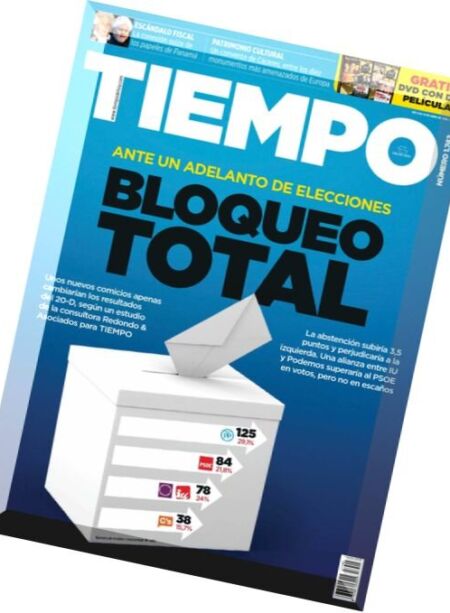 Tiempo – 8 Abril 2016 Cover