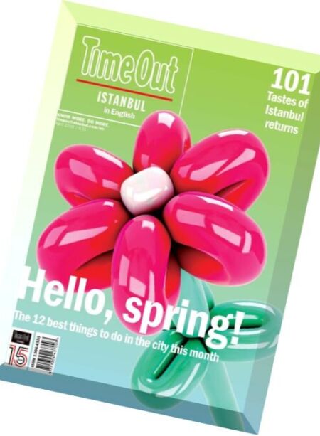 Time Out Istanbul in English – April 2016 Cover