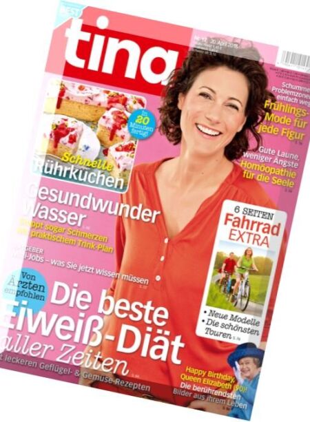 tina – 20 April 2016 Cover