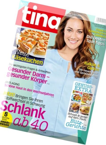tina – Nr.15, 6 April 2016 Cover