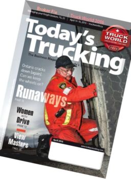 Today’s Trucking – April 2016