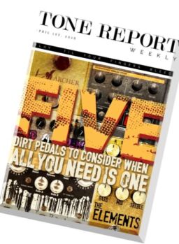 Tone Report Weekly – Issue 121, 1 April 2016