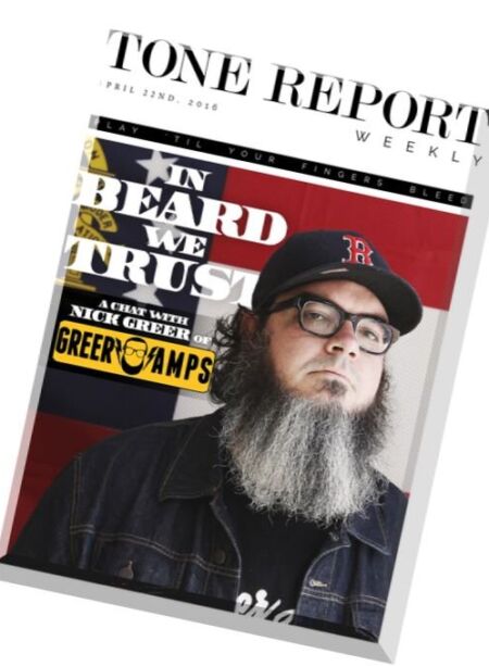 Tone Report Weekly – Issue 124, 22 April 2016 Cover