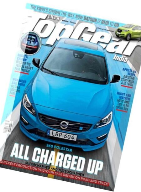 Top Gear India – May 2016 Cover