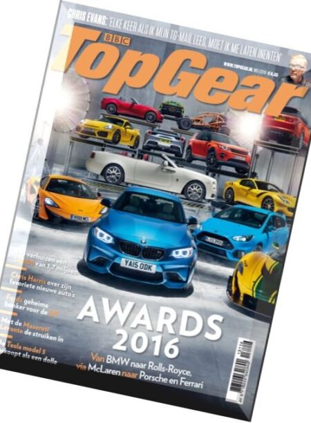 Top Gear Nederland – Mei 2016 Cover