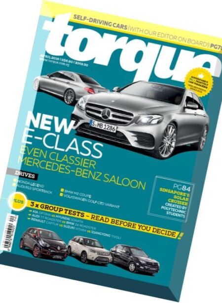 Torque Singapore – April 2016 Cover