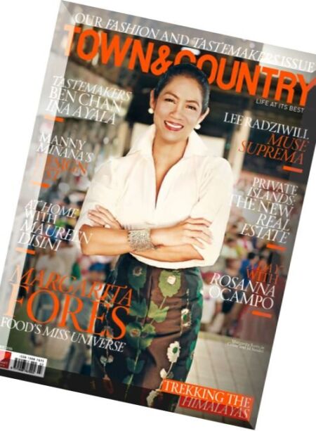 Town & Country Philippines – April 2016 Cover
