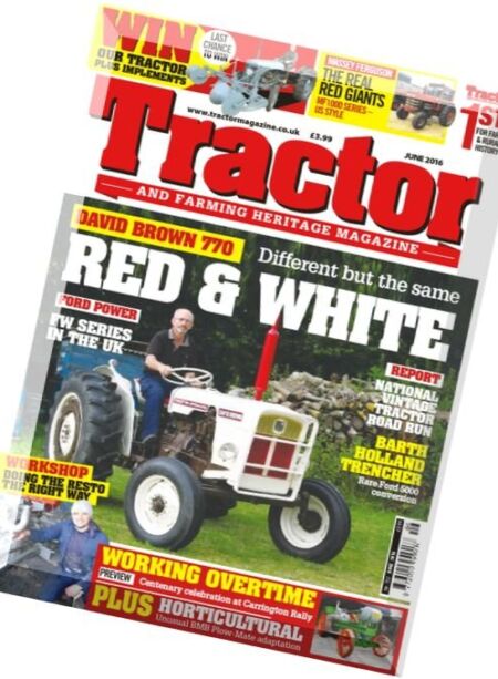 Tractor & Farming Heritage – June 2016 Cover