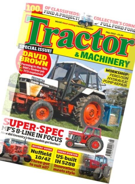 Tractor & Machinery – May 2016 Cover