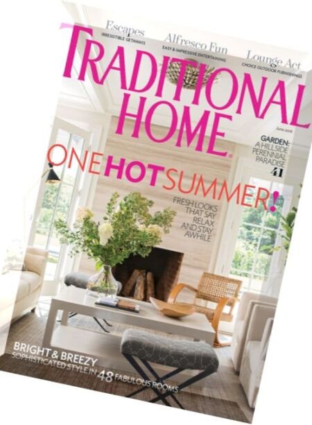 Traditional Home – June 2016 Cover