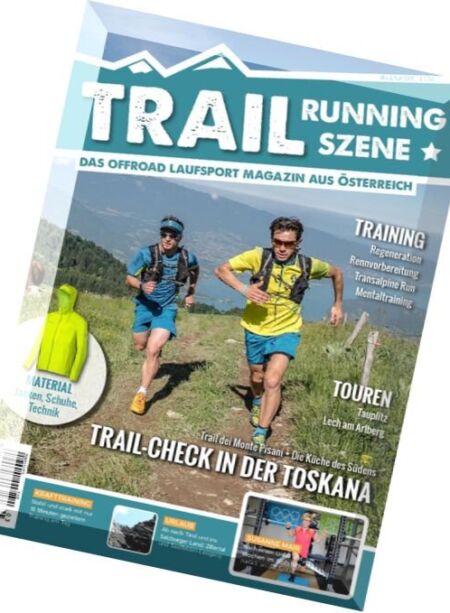 Trailrunning Szene – Mai-Juni 2016 Cover