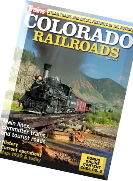 Trains – Colorado Railroads Special 2016 Cover