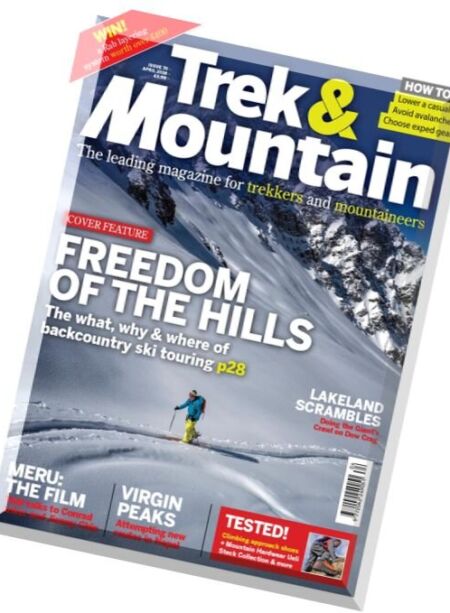 Trek & Mountain – April 2016 Cover