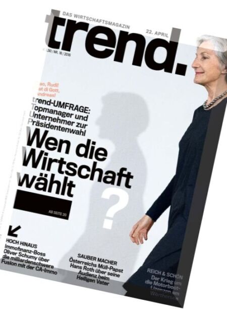 Trend – Nr.16, 2016 Cover