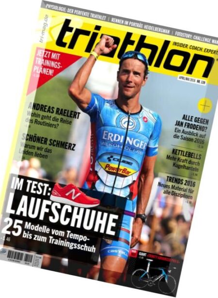 Triathlon – April-Mai 2016 Cover
