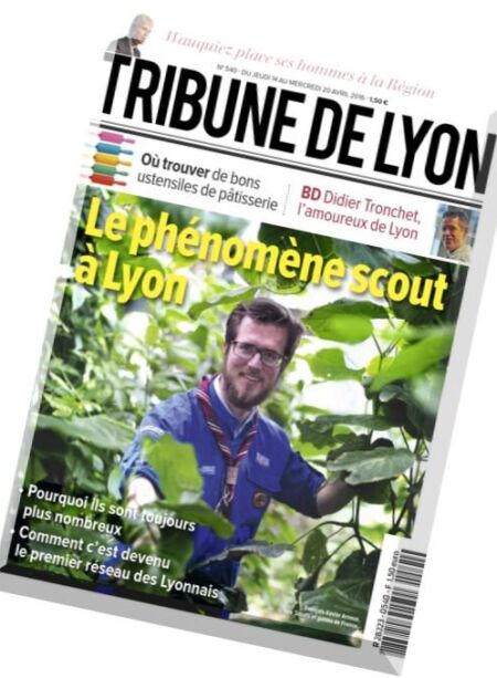 Tribune de Lyon – 14 au 20 Avril 2016 Cover