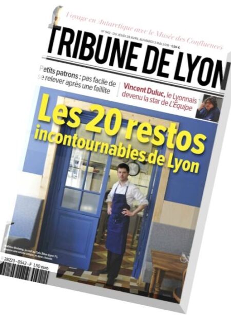 Tribune de Lyon – 28 Avril au 4 Mai 2016 Cover