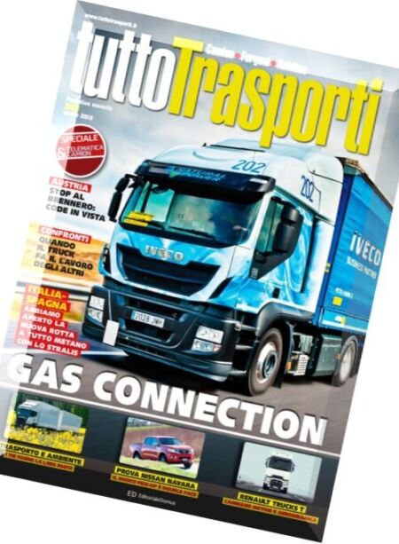TuttoTransporti – Aprile 2016 Cover