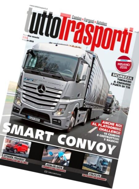 TuttoTransporti – Maggio 2016 Cover