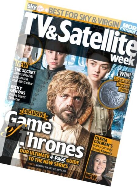 TV & Satellite Week – 23 April 2016 Cover