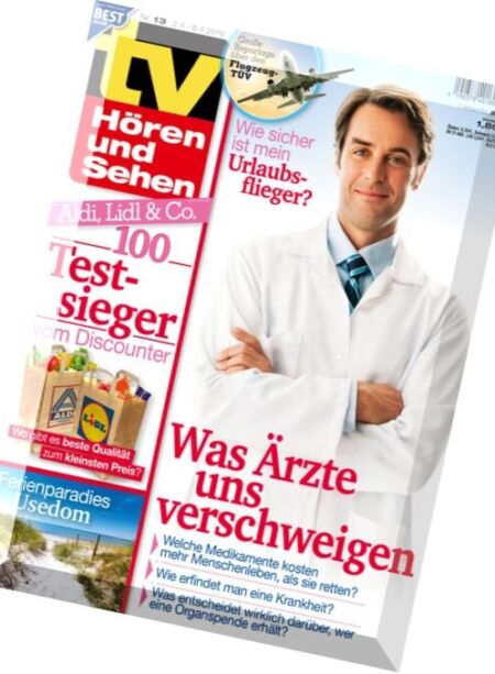 TV Horen und Sehen – 2 April 2016 Cover