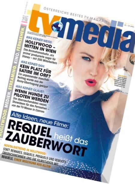 TV Media – 23 April 2016 Cover